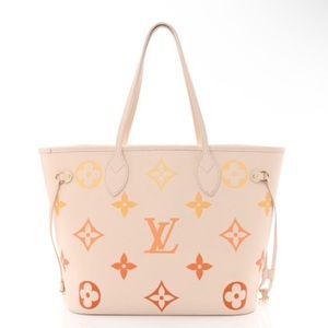 NEW🌟LOUIS VUITTON NEVERFULL MM MONGRAM EMPREINTE LEATHER